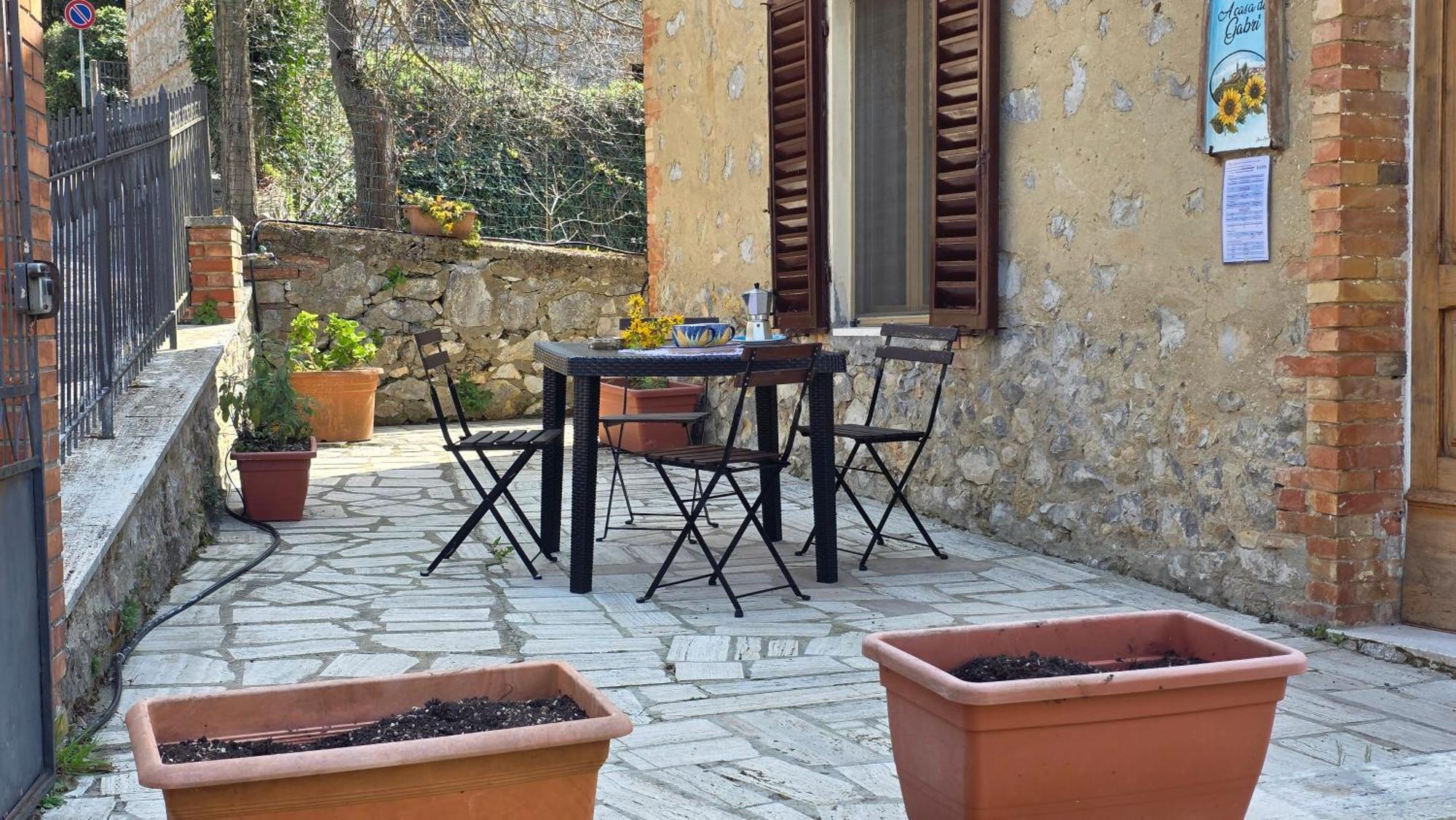A Casa Di Gabri Villa Montefollonico ภายนอก รูปภาพ