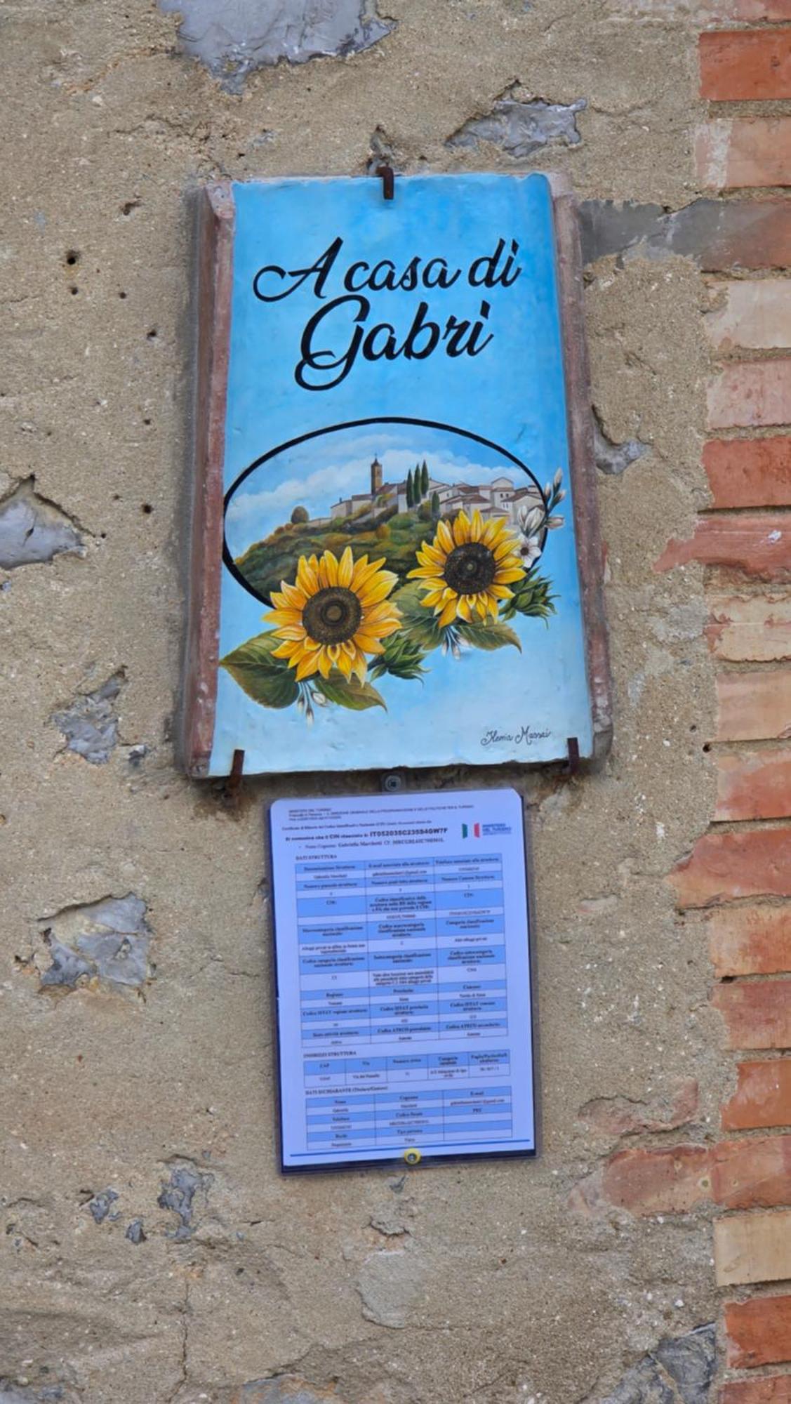 A Casa Di Gabri Villa Montefollonico ภายนอก รูปภาพ