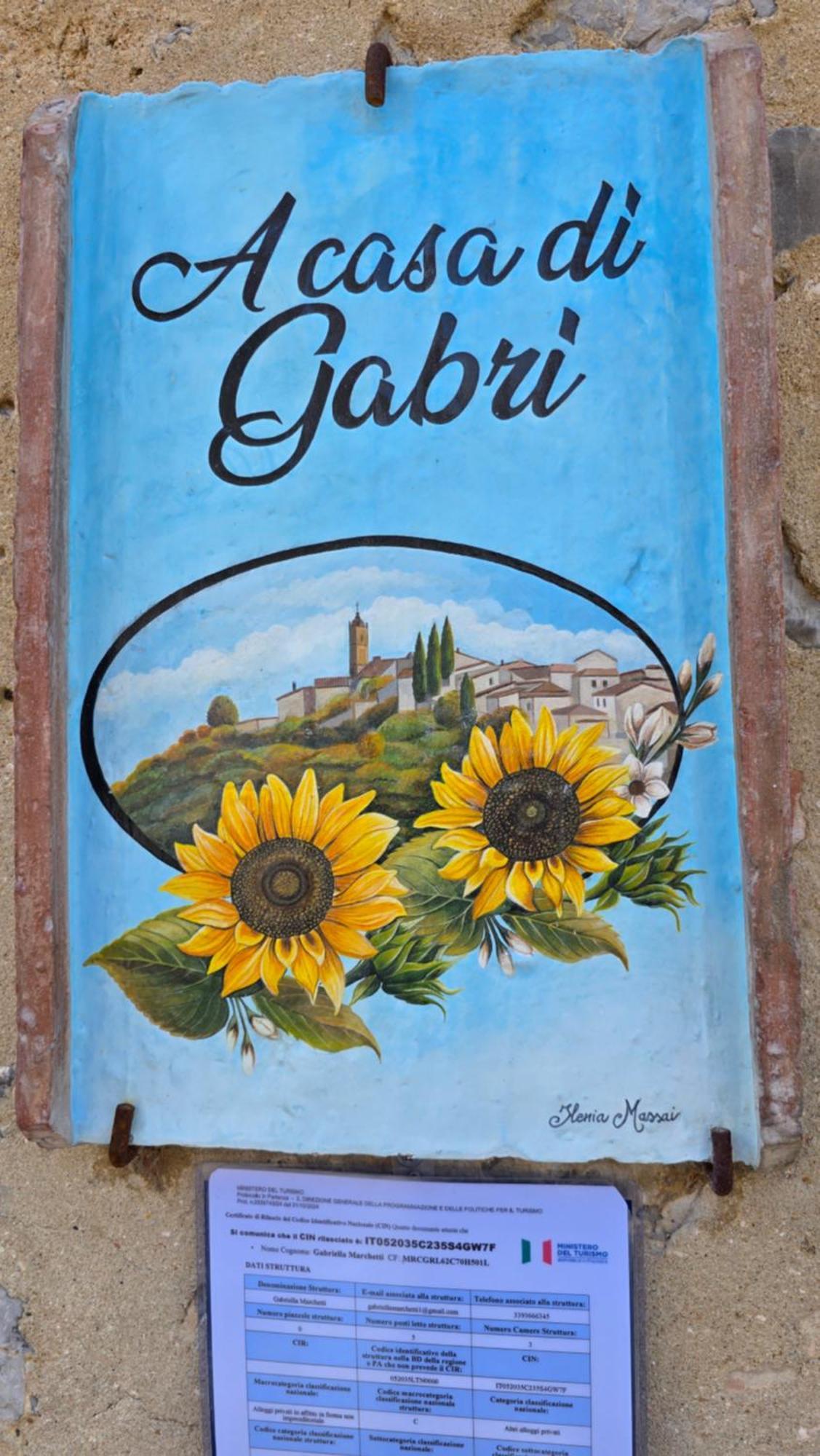 A Casa Di Gabri Villa Montefollonico ภายนอก รูปภาพ