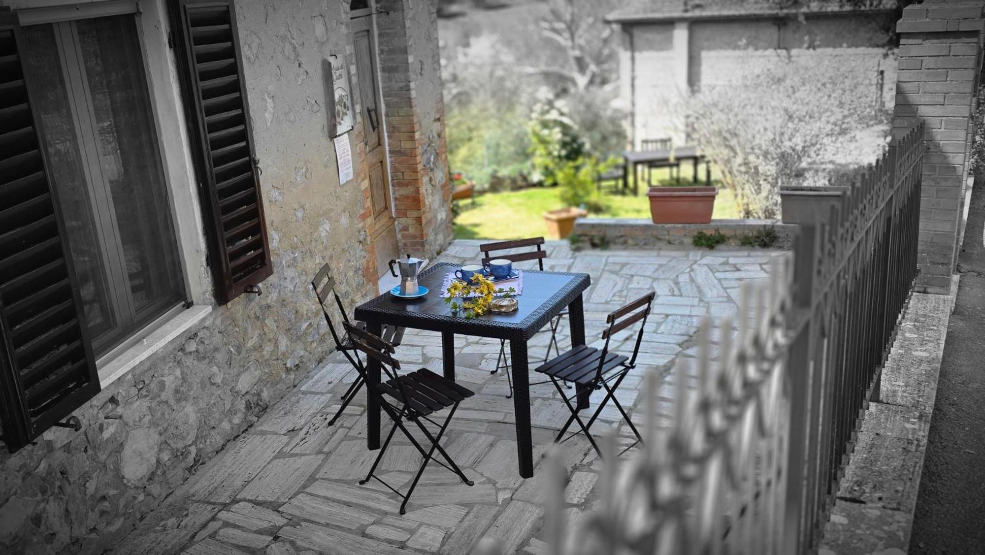A Casa Di Gabri Villa Montefollonico ภายนอก รูปภาพ