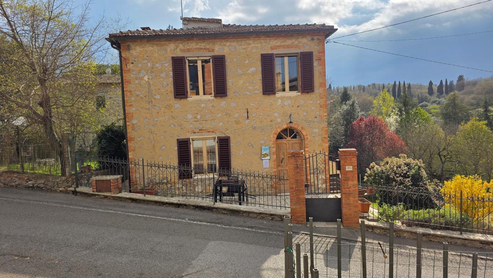 A Casa Di Gabri Villa Montefollonico ภายนอก รูปภาพ